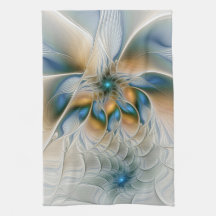 Hoch aufragende, Abstrakte Fantasy Fraktal Art mit