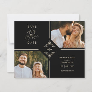 Hoch entwickelte Hochzeitsinitialen im Blüh
