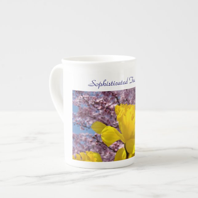 Hoch entwickelte Tee-Trinker-Tassen-Geschenke Prozellantasse (Vorderseite Links)