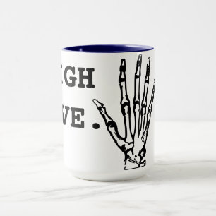 Hoch fünf! tasse