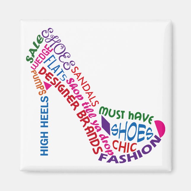 Hoch gehärtete Schuhe Magnet (Vorne)