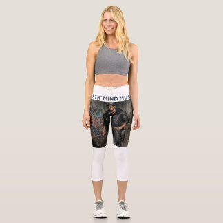 Hoch geschnittene Caprihosen Capri Leggings