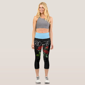 Hoch geschnittene Caprihosen für Damen – Komfortab Capri Leggings