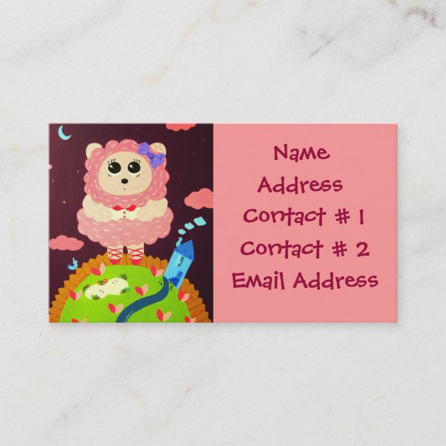 Hoch Ideale persönliches Namecard Visitenkarte (Vorderseite)