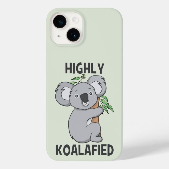 Hoch Koalafied Koala Case-Mate iPhone 14 Hülle (Rückseite)