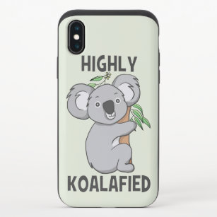 Hoch Koalafied Koala iPhone X Slider Hülle