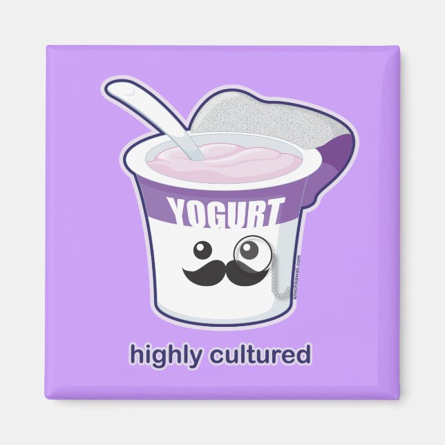 hoch kultiviert magnet (Vorne)