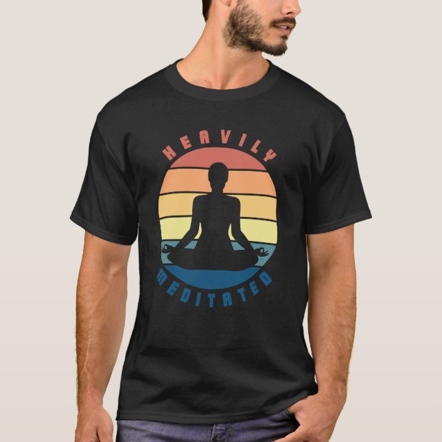 Hoch meditierte Regenbogentee T-Shirt (Vorderseite)