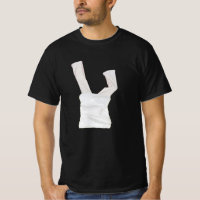 Hoch nach oben Trouser Humanismus-T - Shirt