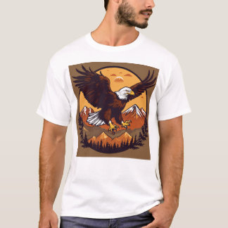 "Hoch oben: Embrace deinen inneren Adler! T-Shirt