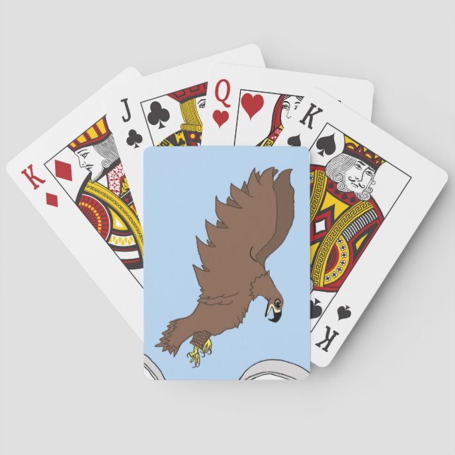 Hochadler Spielkarten (Rückseite)