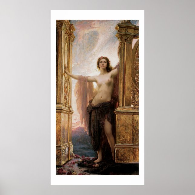 Hochauflösende Atemberaubende Viktorianische Kunst Poster (Vorne)