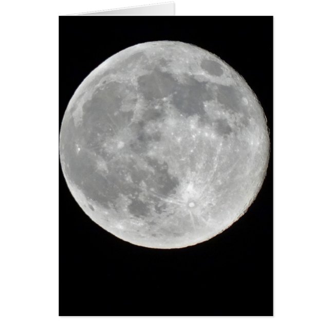 Hochauflösendes Vollmond-Foto (Vorne)