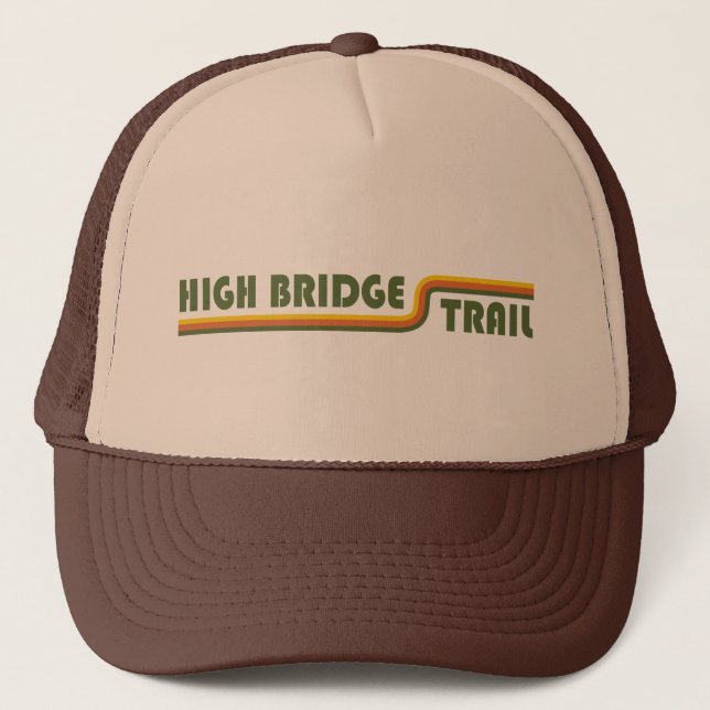 Hochbrücken-Weg Virginia Truckerkappe (Vorderseite)