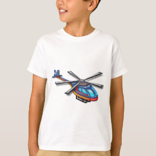 Hochfliegender Hubschrauber T-Shirt