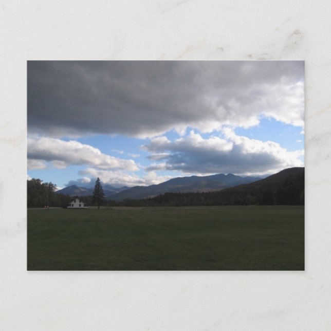 Hochgebirge Postkarte (Vorderseite)