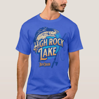 Hochgebirgssee Nord-Olina Fischerei T-Shirt