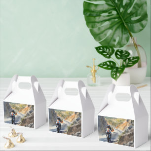 Hochgeschwindigkeits-Abenteuer in lebendiger Bergw Geschenkschachtel