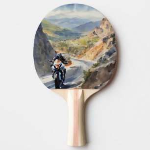 Hochgeschwindigkeits-Abenteuer in lebendiger Bergw Tischtennis Schläger