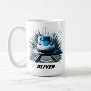 Hochgeschwindigkeits-Bullet-Zug Kaffeetasse