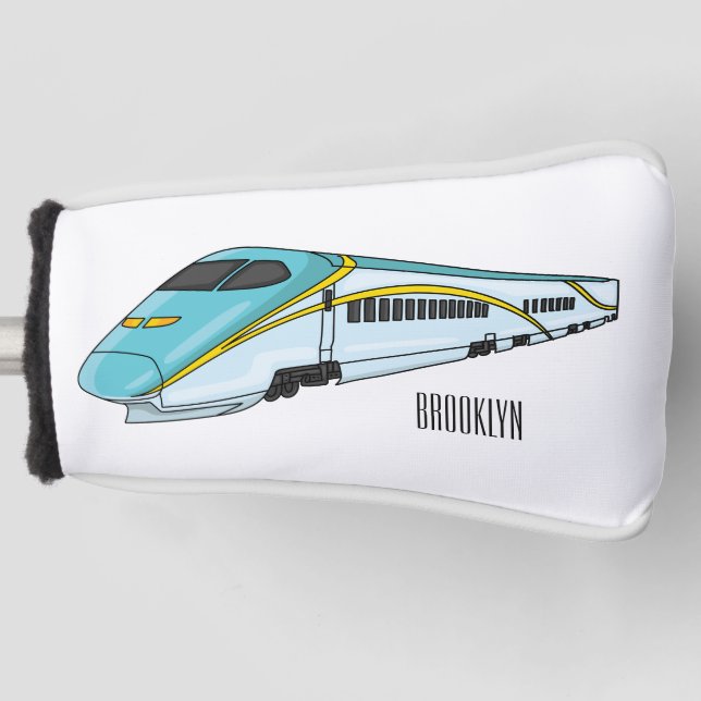 Hochgeschwindigkeits-Cartoon Golf Headcover (Vorderseite)