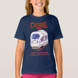 Hochgeschwindigkeits-CRH380BL-China Eisenbahn Elek T-Shirt
