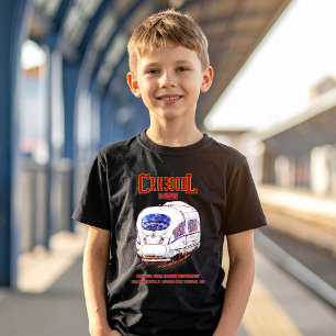 Hochgeschwindigkeits-CRH380BL-China Eisenbahn Elek T-Shirt