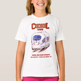 Hochgeschwindigkeits-CRH380BL-China Eisenbahn Elek T-Shirt