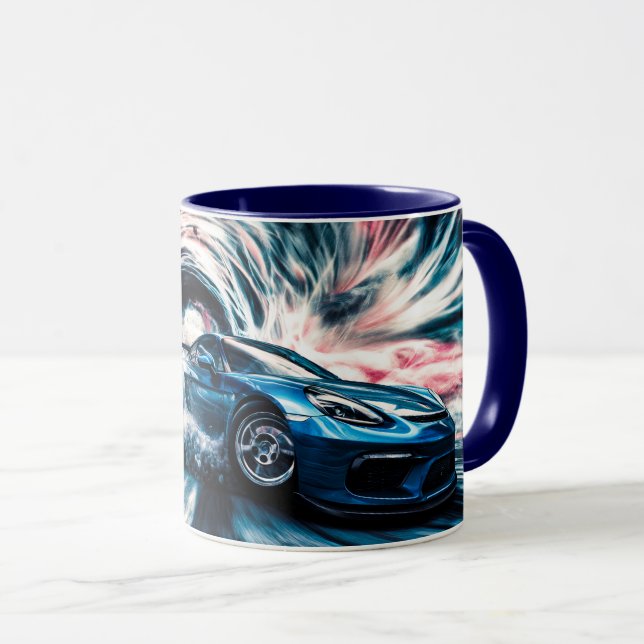 Hochgeschwindigkeits-Sportwagen treiben hart Tasse (VorderseiteRechts)
