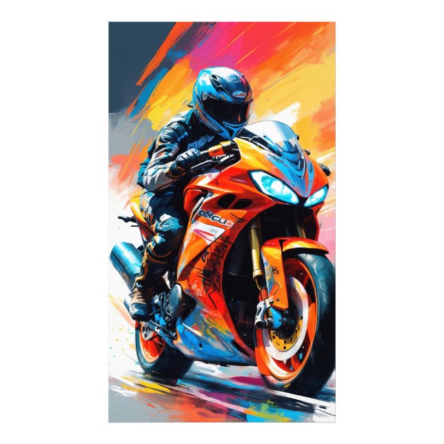 Hochgeschwindigkeitszug Fotodruck (Vorne)