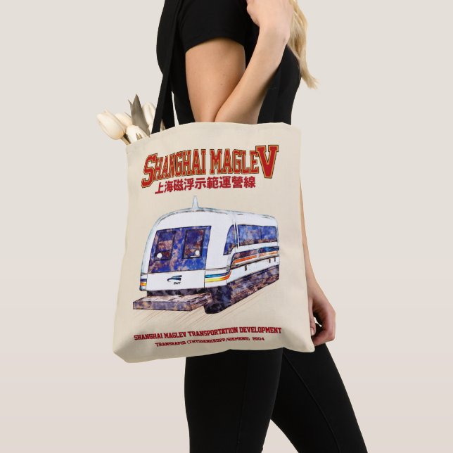 Hochgeschwindigkeitszug Shanghai Maglev SMT Transr Tasche (Von Nahem)