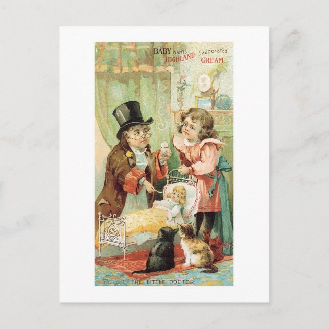 Hochglanzcreme Postkarte (Vorderseite)