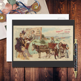 Hochglanzcremesuppe Postkarte