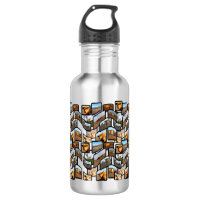 Hochglanzmontage, Wasserflasche