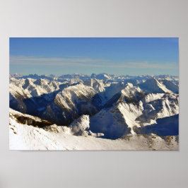 Hochgurgl Obergurgl Tirol Alpen Österreich Poster