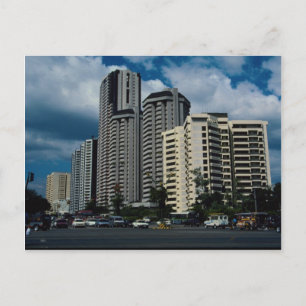 Hochhaus, Manila, Philippinen Postkarte