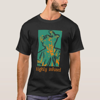 hochinfundiertes orangefarbenes Shirt