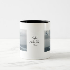 Hochkaffee/Tee-Tasse Zweifarbige Tasse