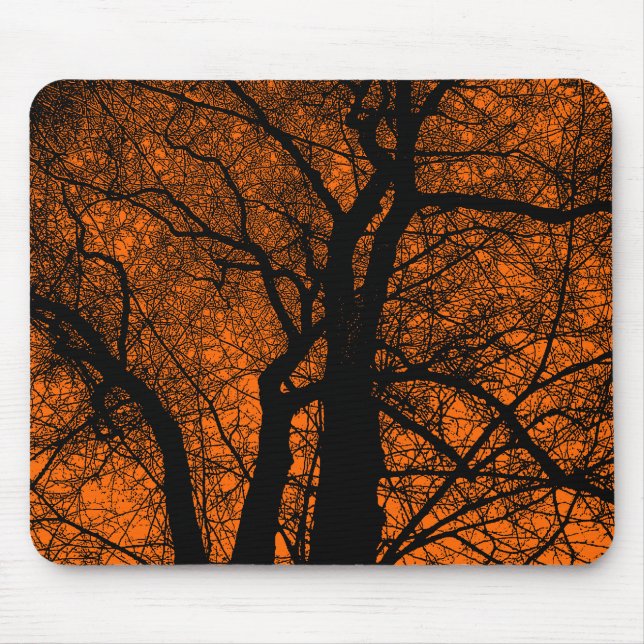 Hochkontrast - Orange Mousepad (Vorne)