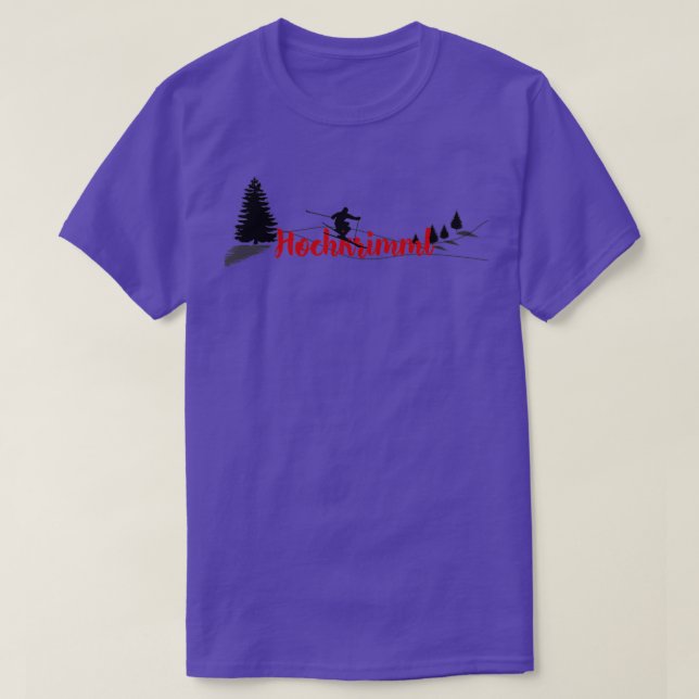 Hochkrimml Ski Long T-Shirt (Design vorne)