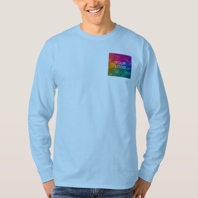 Hochladen der Vorlage für Bildlogo für zwei Seiten T-Shirt (Vorderseite)
