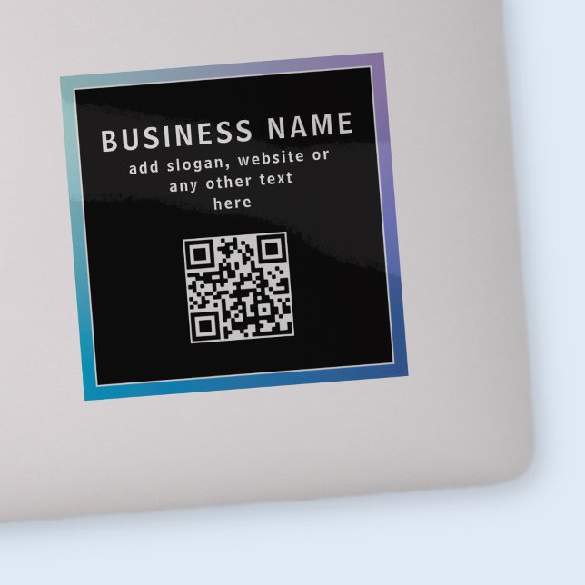Hochladen eines QR-Codes oder -Logos | Transperant Aufkleber (Von Creator hochgeladen)