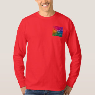 Hochladen von Bild-Logo auf der Vorderseite und au T-Shirt