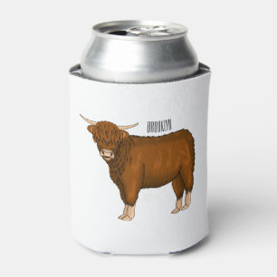 Hochland Cow Cartoon Dosenkühler