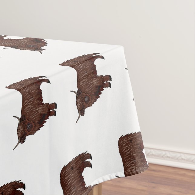 Hochland Cow Cartoon Tischdecke (Beispiel)