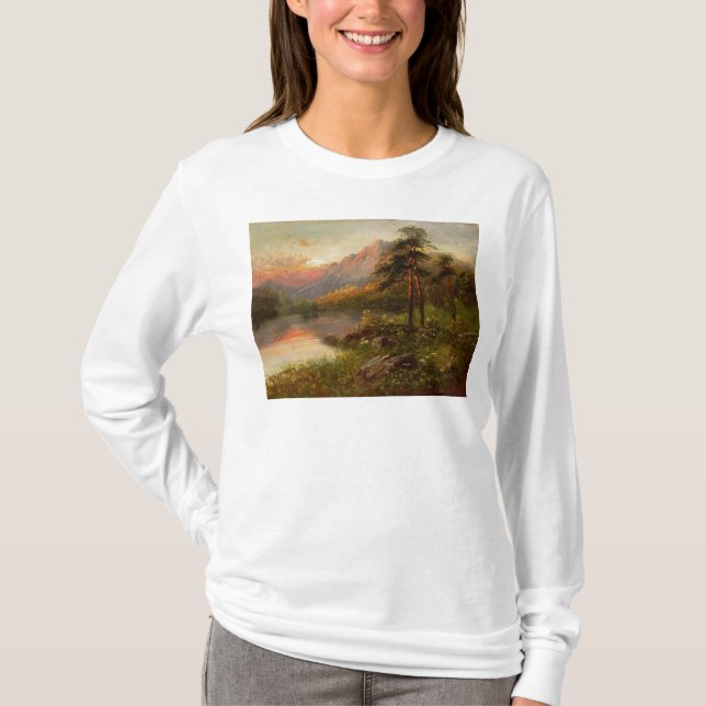 Hochland-Einsamkeit T-Shirt (Vorderseite)