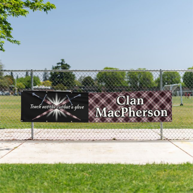 Hochland-Festival-Clanmacpherson-Zelt Banner (Insitu)