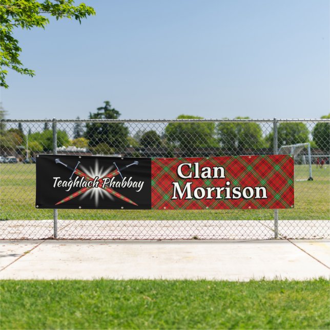 Hochland-Festival-Clanmorrison-Zelt Banner (Insitu)