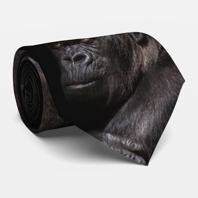 Hochland-Gorilla - Denker Krawatte (Gerollt)