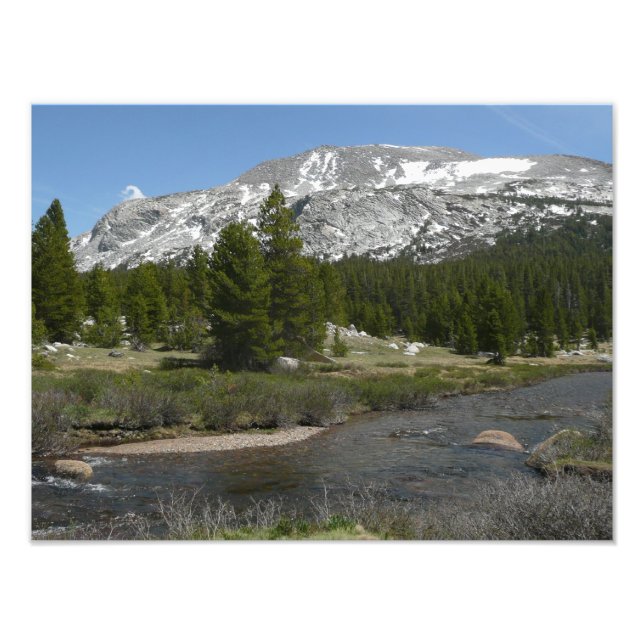 Hochland-Hochgebirge II bei Yosemite Fotodruck (Vorne)